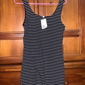 NEVER WORN striped body con dress H&M